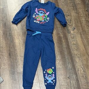 Stitch Christmas sweat suit